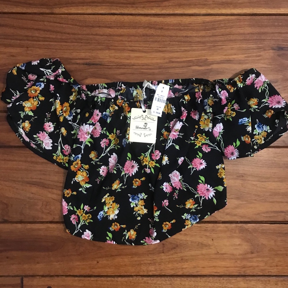 LF off the shoulder top